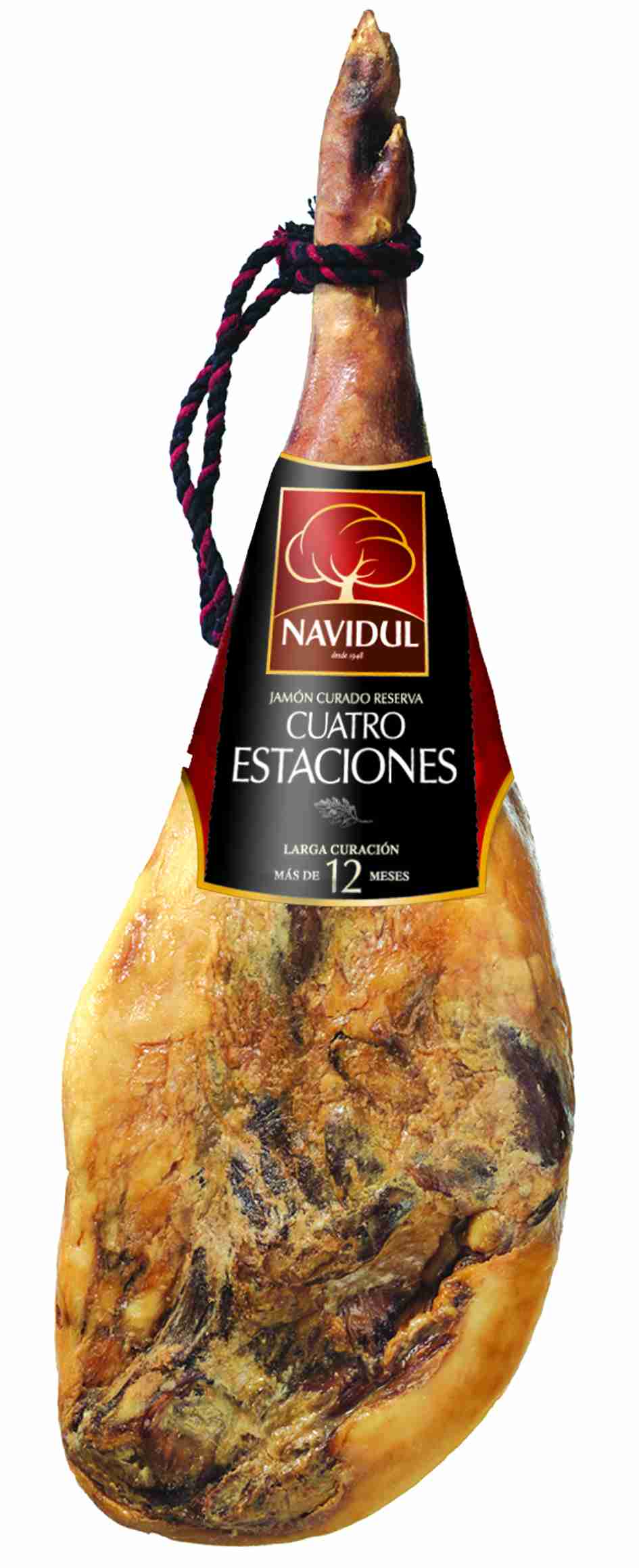 Prosciutto crudo spagnolo jamon serrano iberico dolce box con morsa  coltello 5kg