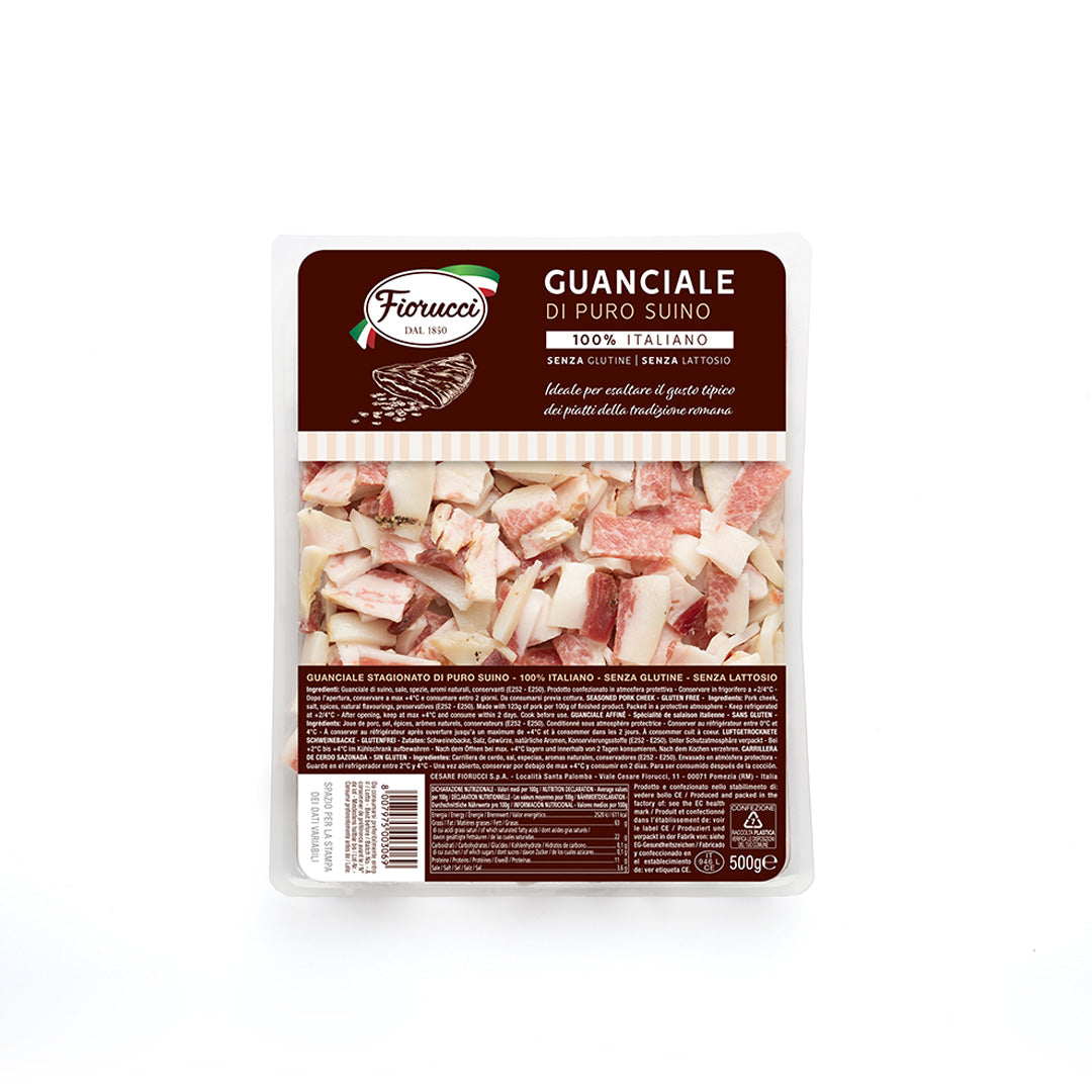 Francobolli Guanciale 500g - Un Tocco in +