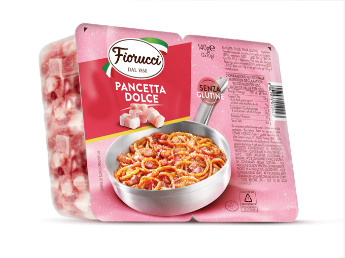 Pancetta dolce a cubetti 140g