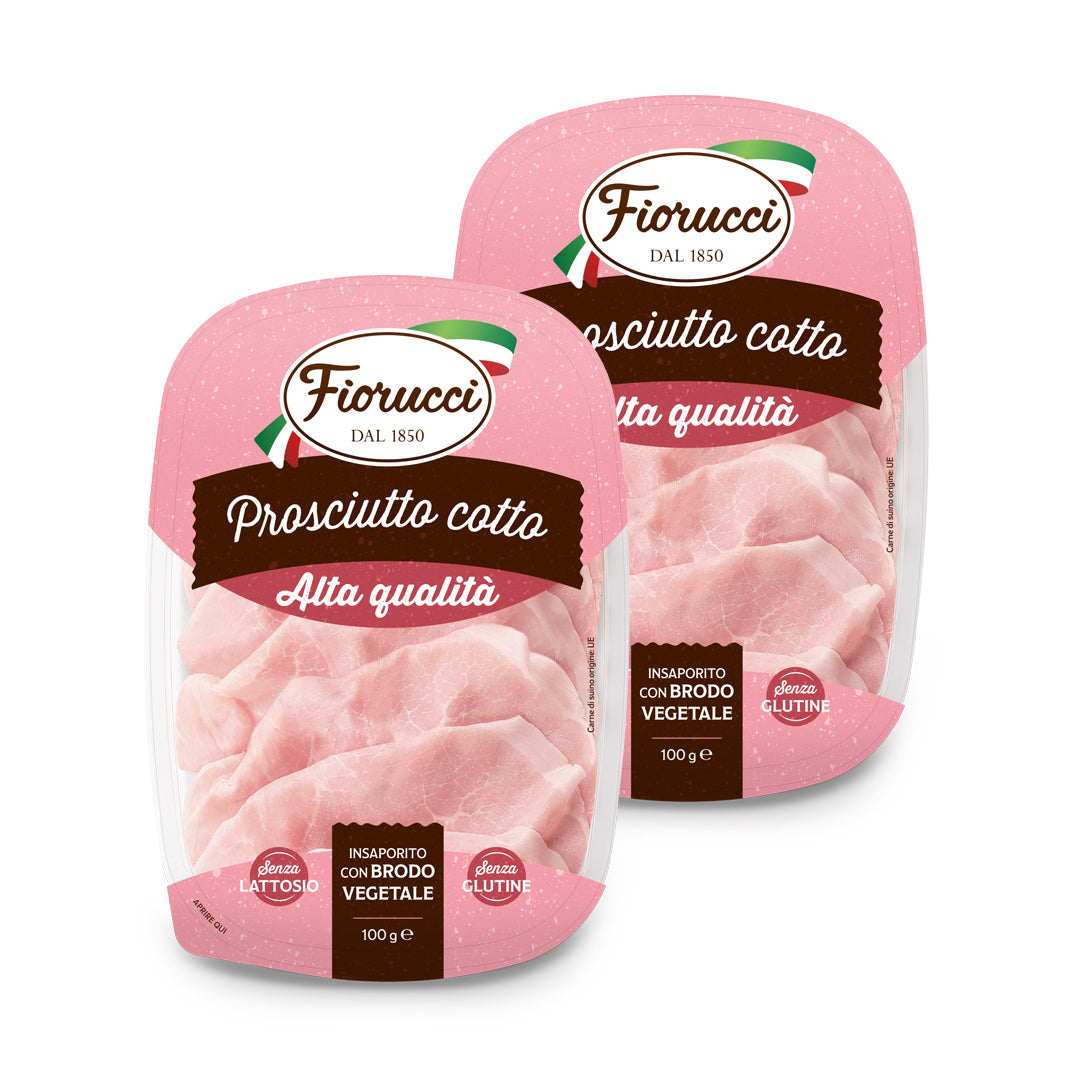 Special Pack X 2 - Prosciutto Cotto Alta Qualità 100g