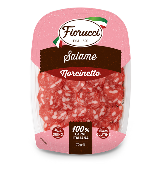 Salame Norcinetto 100% Nazionale affettato 70g