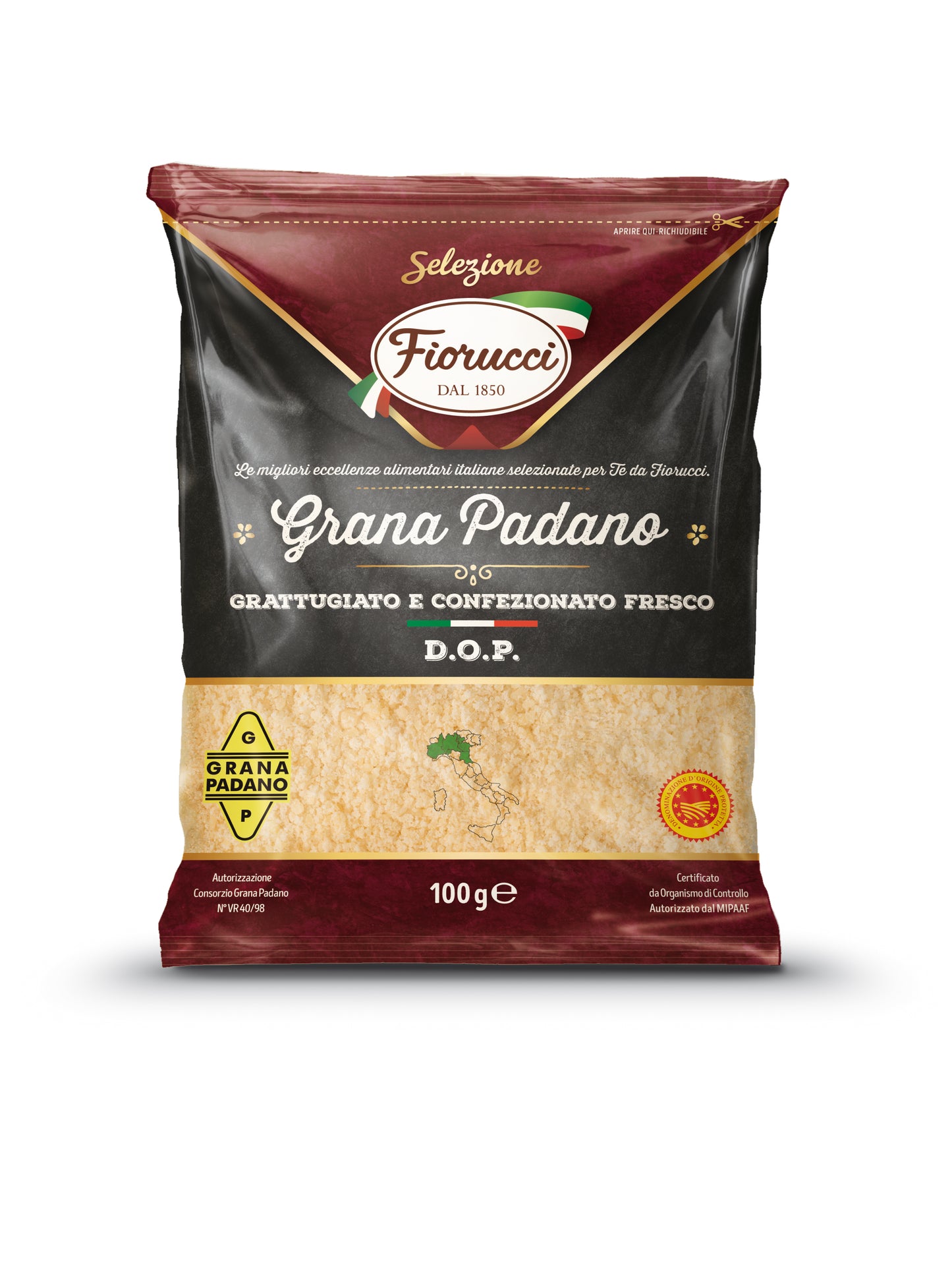 Grana Padano DOP Grattugiato 100g
