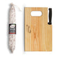Box Salame Corallina - con Tagliere e Coltello