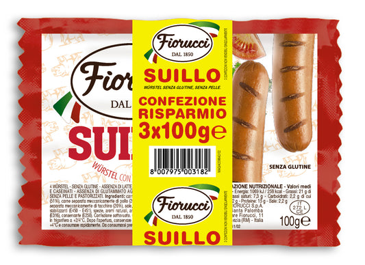 Suillo Wustell Multipack 3x100g